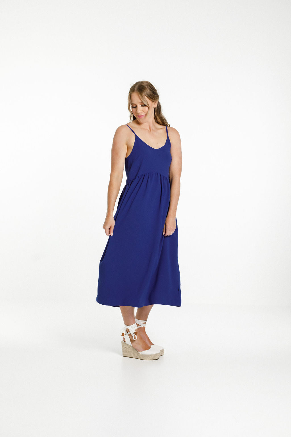 Adaline Dress - Colbalt