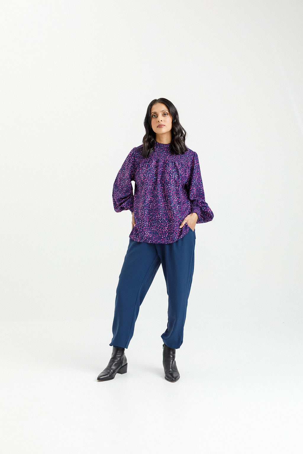 Charlotte Top - Galaxy