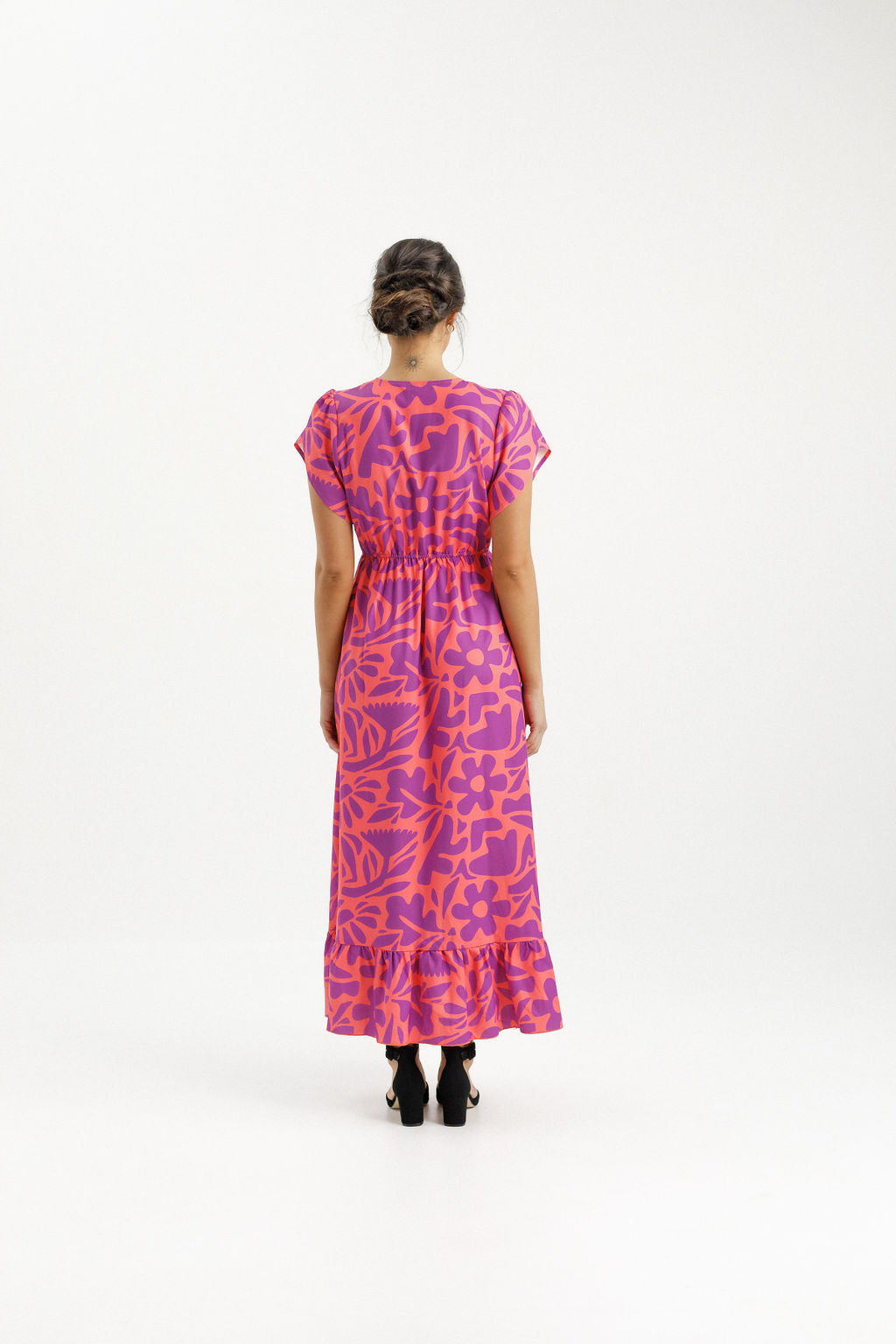 Greta Dress - Sunset Floral