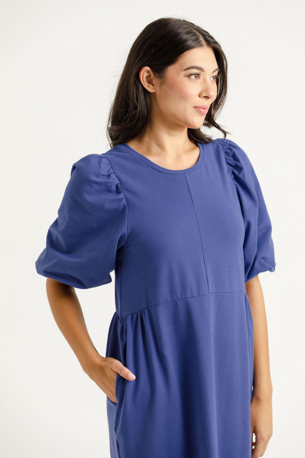 Holly Midi Dress - Hyacinth