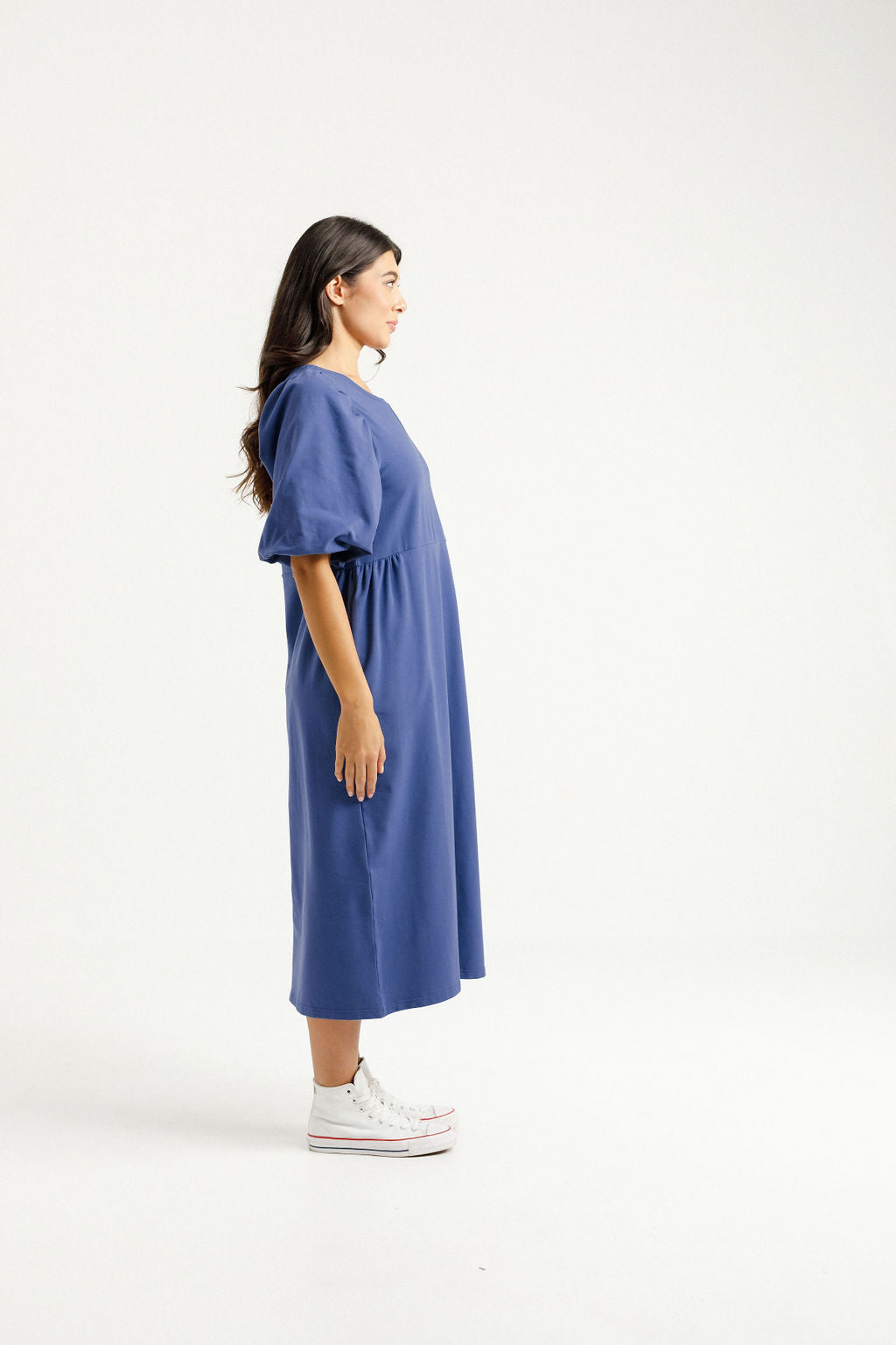 Holly Midi Dress - Hyacinth