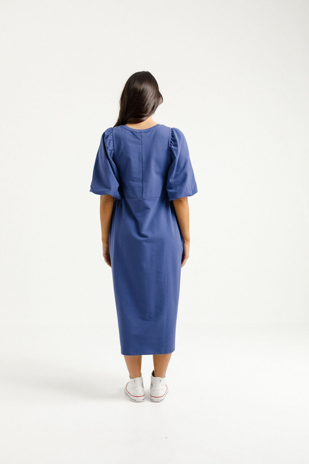 Holly Midi Dress - Hyacinth