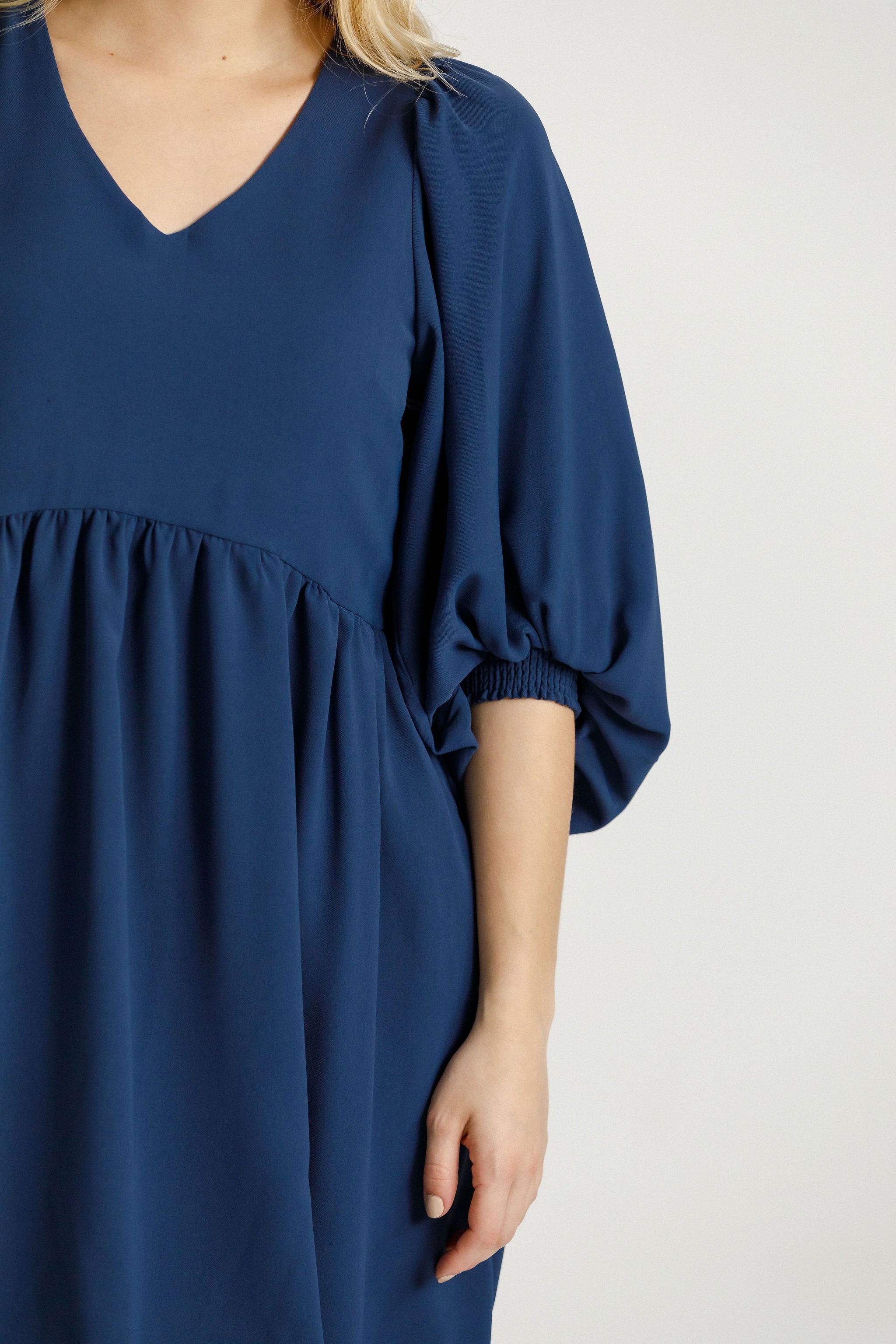 Molly Dress - Indigo Blue