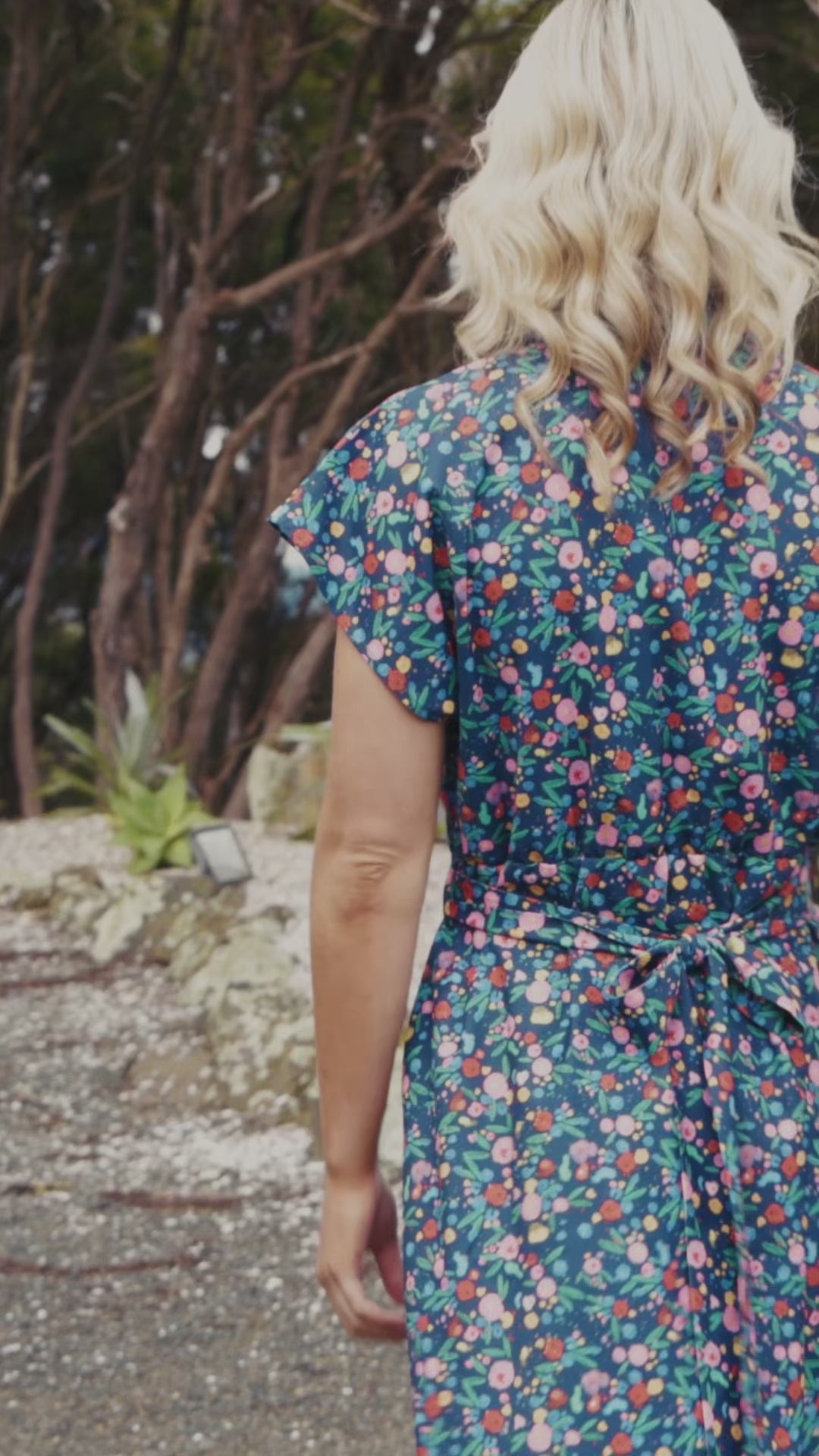 Ella Dress - Spring Blossoms