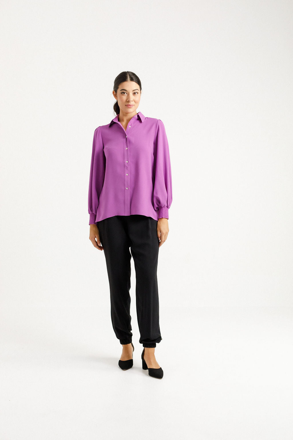 Sloane Shirt - Orchid