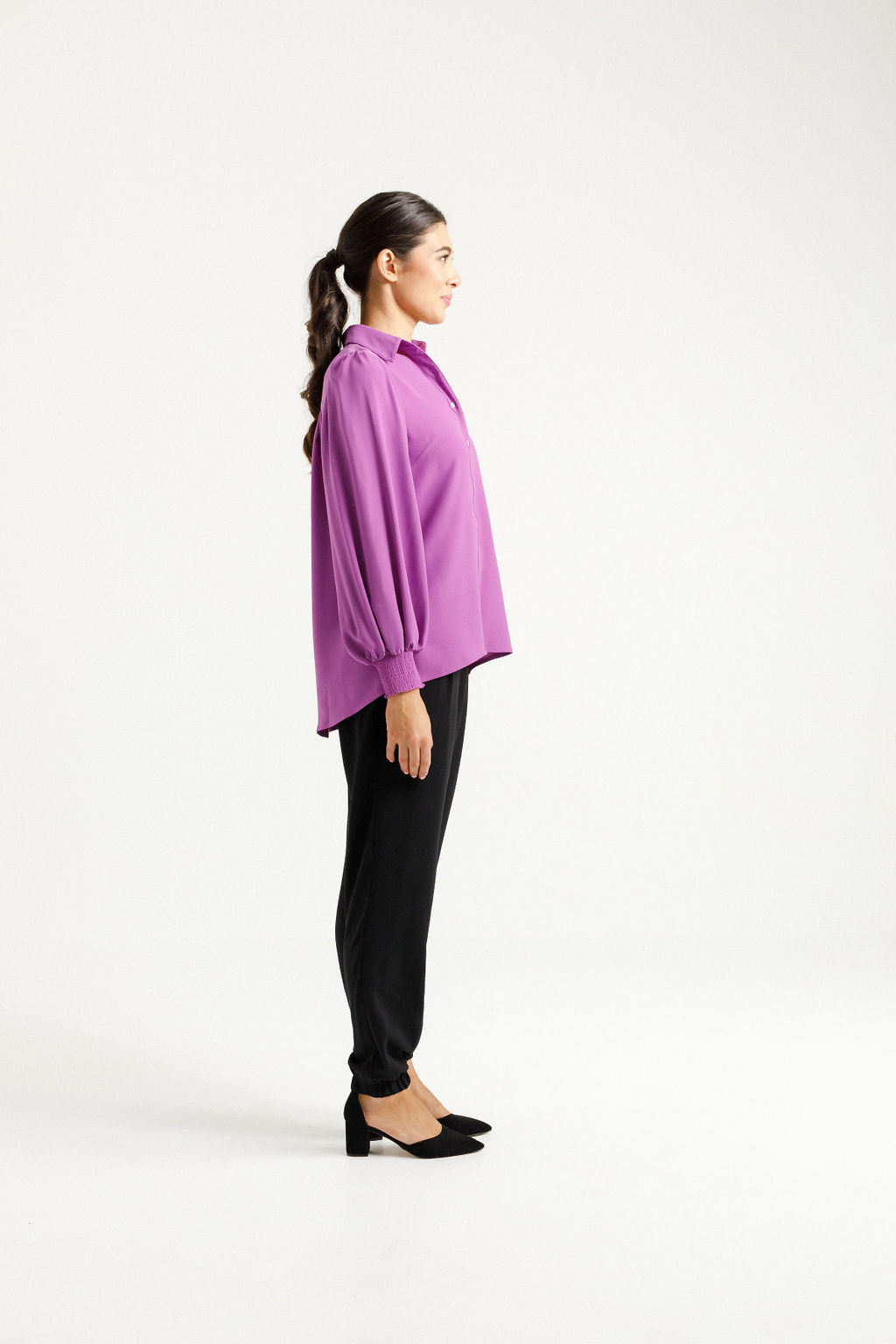 Sloane Shirt - Orchid
