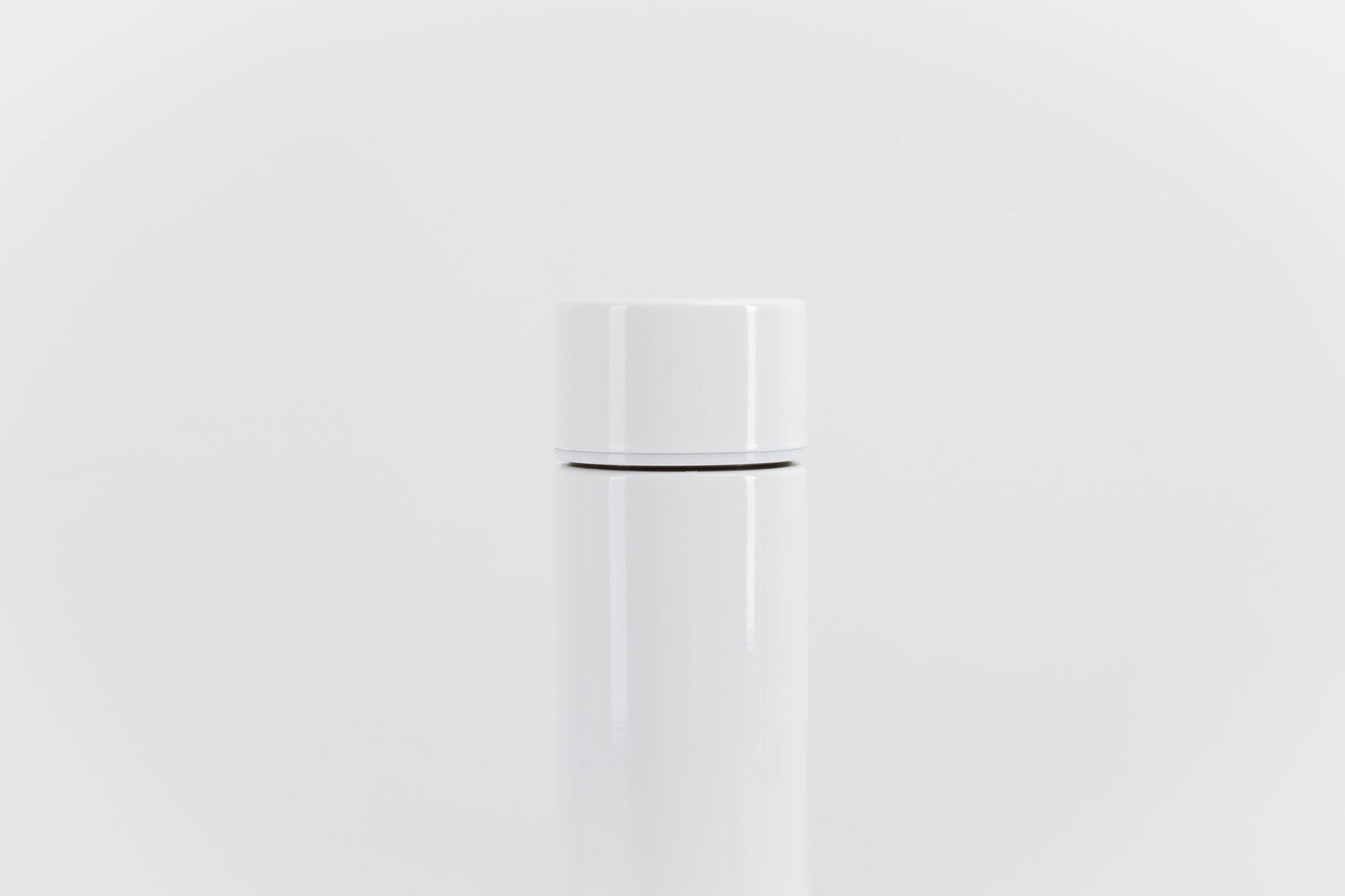 Slim Flask Bottle - Satin White