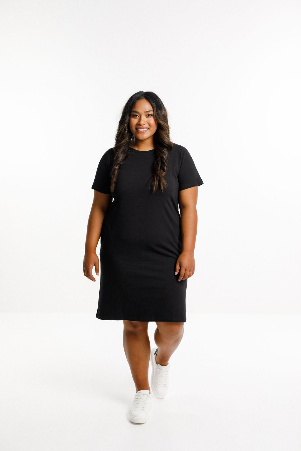 Taylor Tee Dress - Black