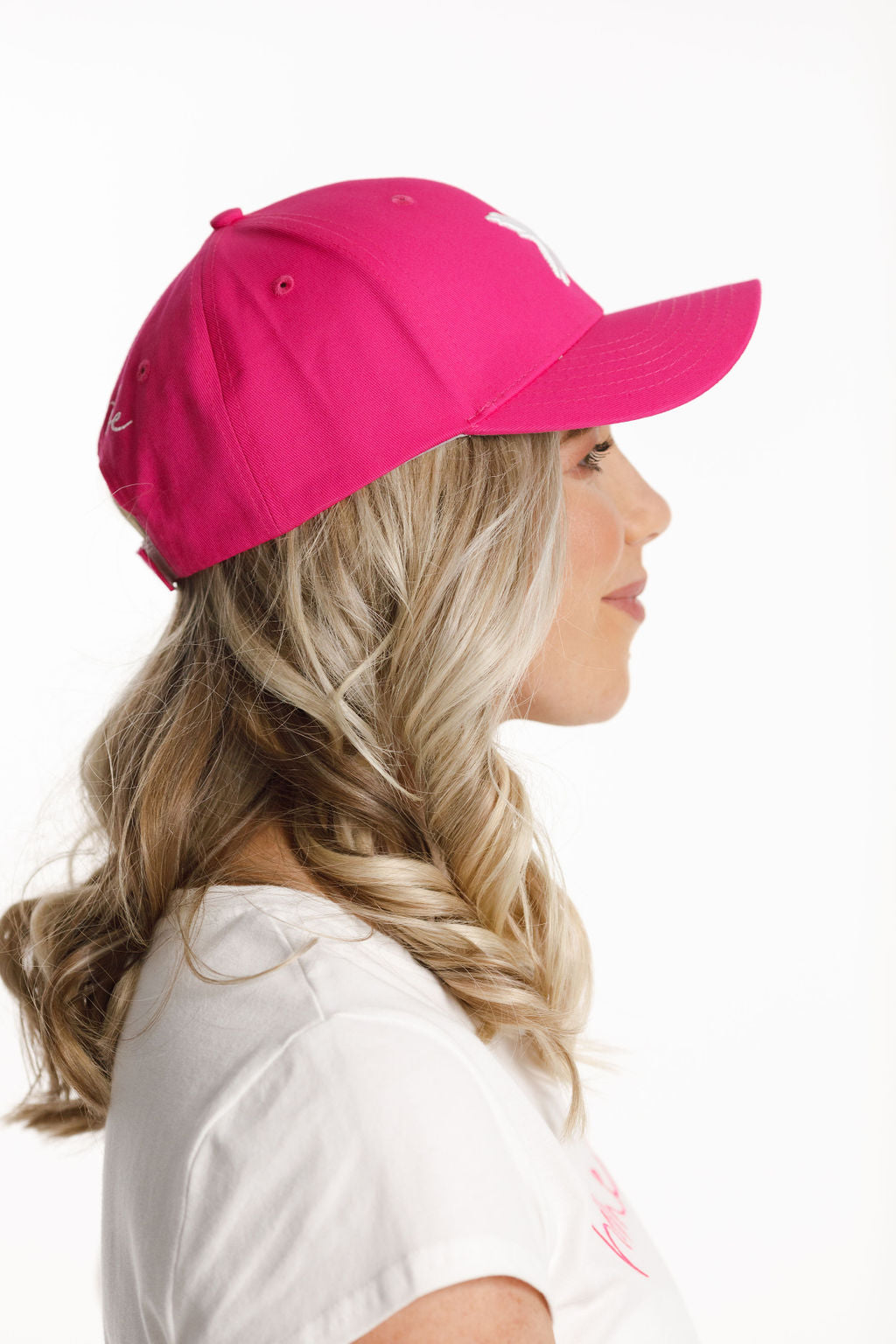 Homelee Cap - Pink with White X