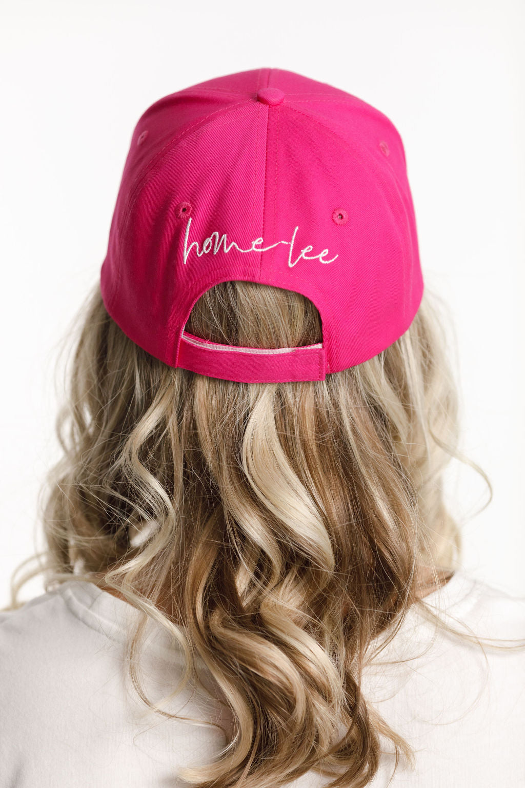 Homelee Cap - Pink with White X