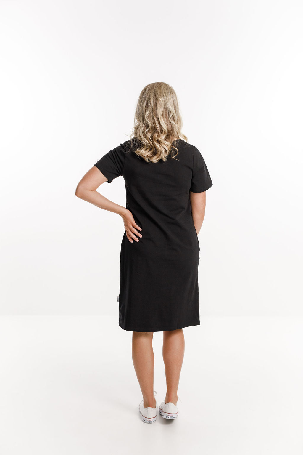 Taylor Tee Dress - Black