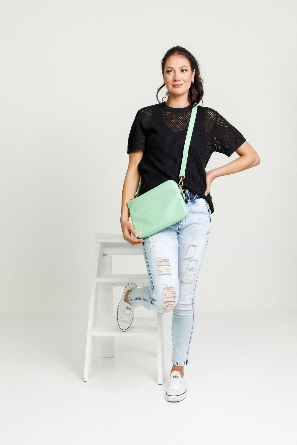 Oversized Clutch - Mint