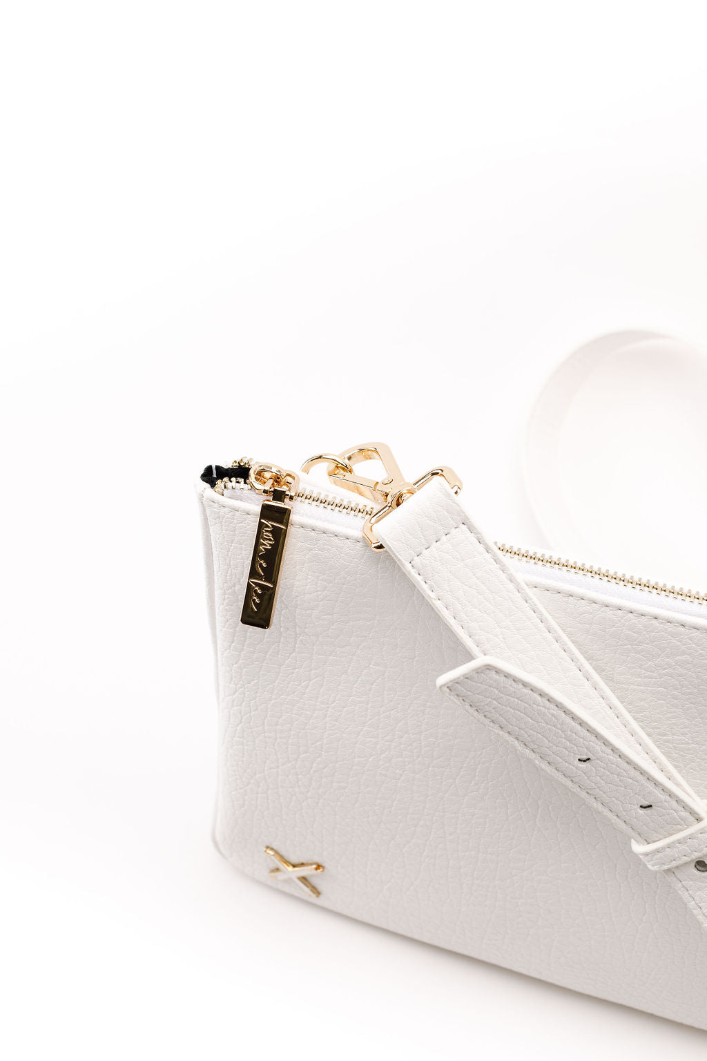 Oversized Clutch - White