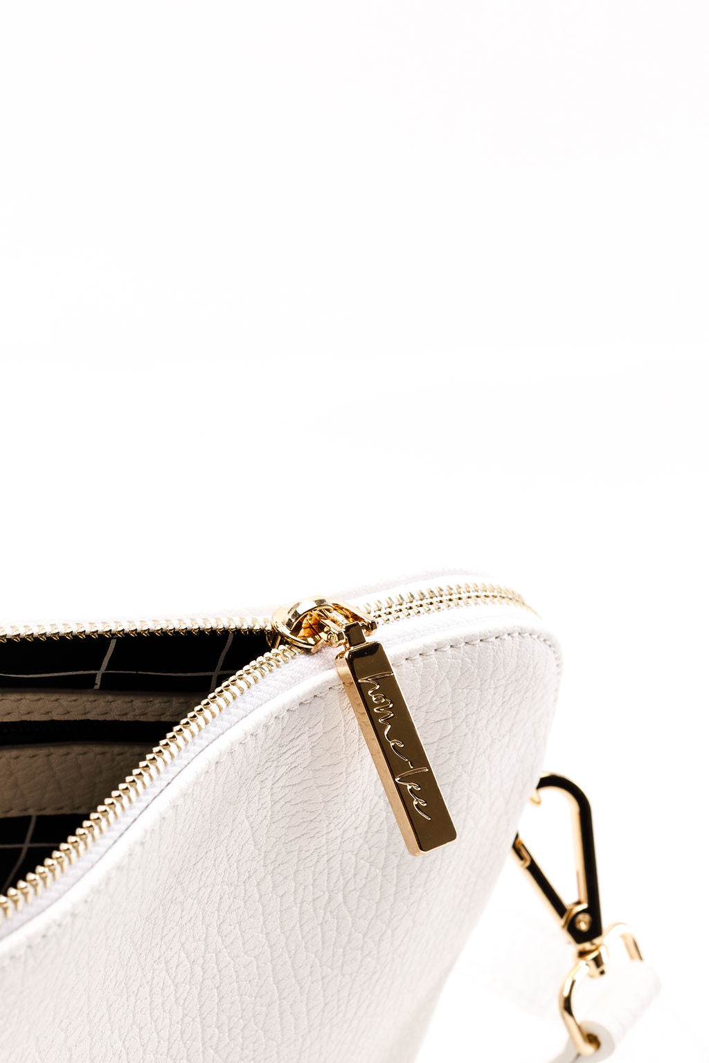 Oversized Clutch - White