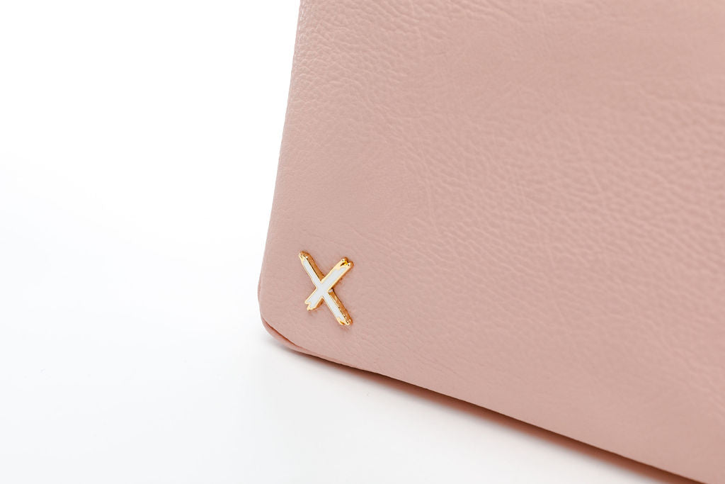 Oversized Clutch - Blush Pink