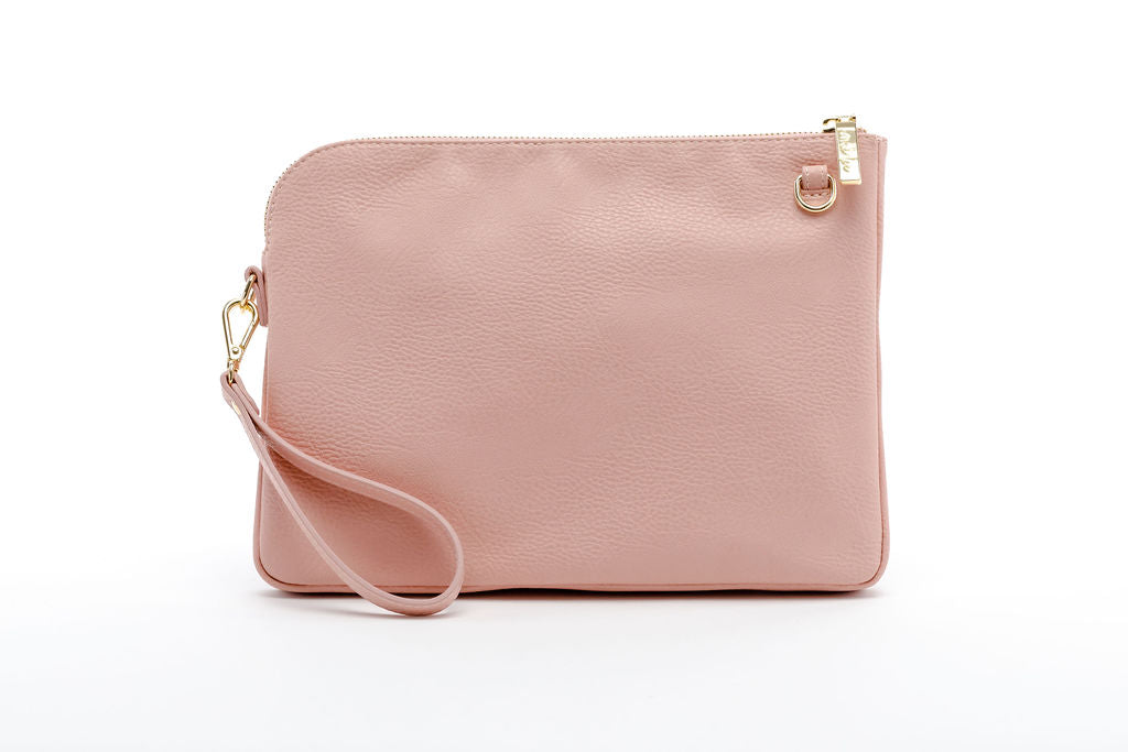 Oversized Clutch - Blush Pink