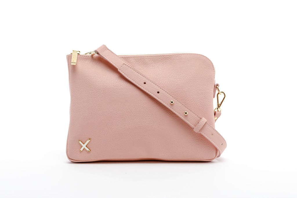 Oversized Clutch - Blush Pink