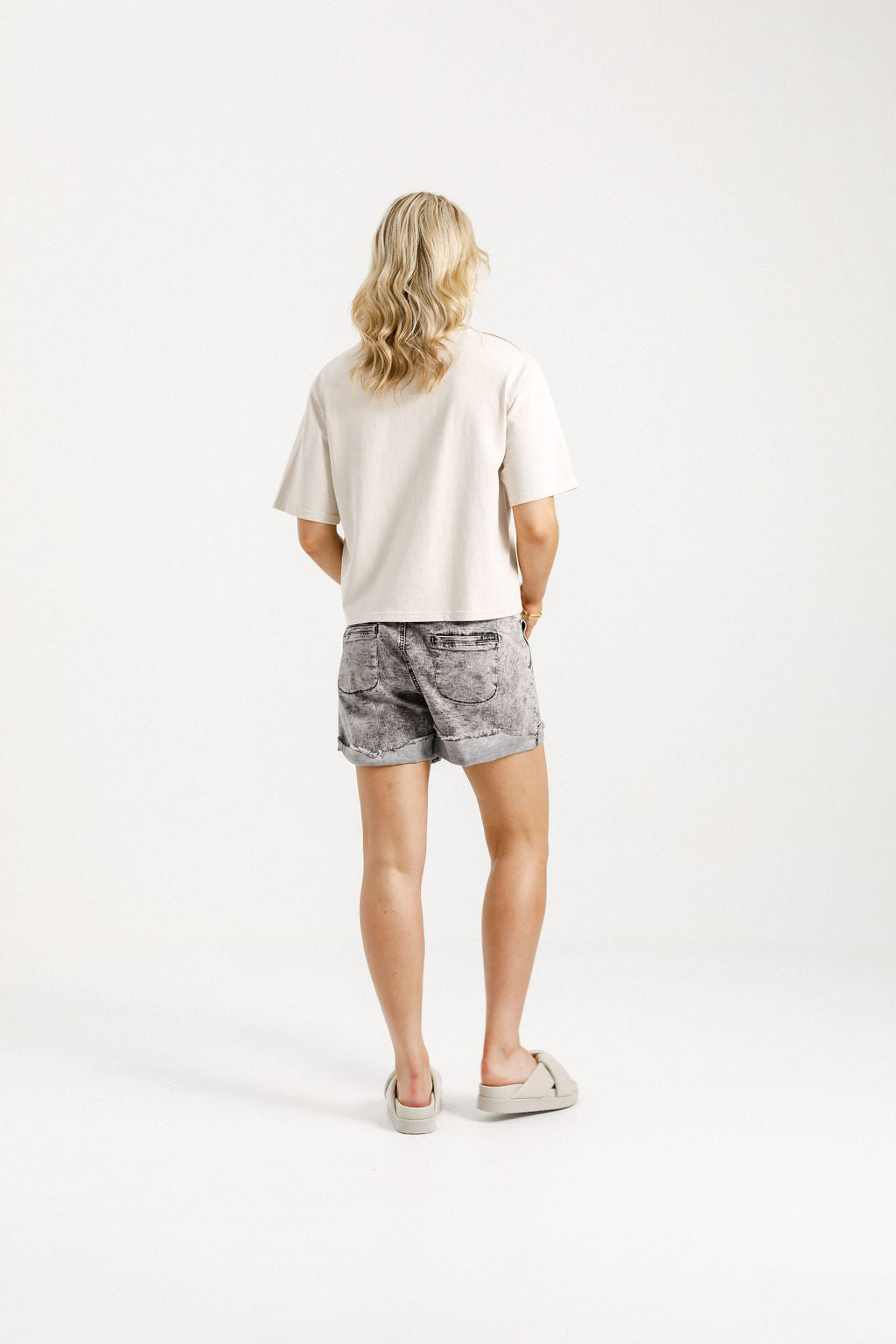 Coming Soon - Becky Tee - Ivory with Blossoms