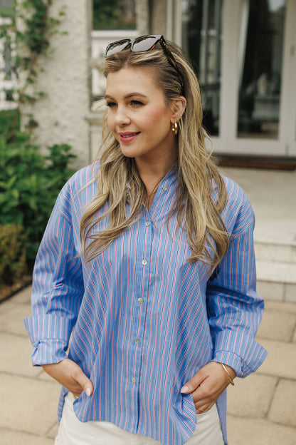 COMING SOON - Eliza Shirt - Blue Haven