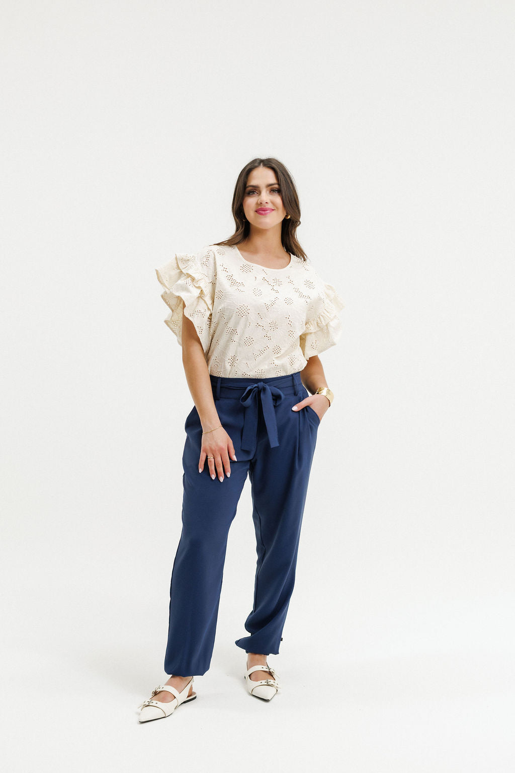 COMING SOON - Evelyn Blouse - Coastal Daisies