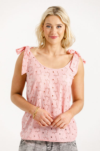 Coming Soon - Andi Top - Pink Blooms