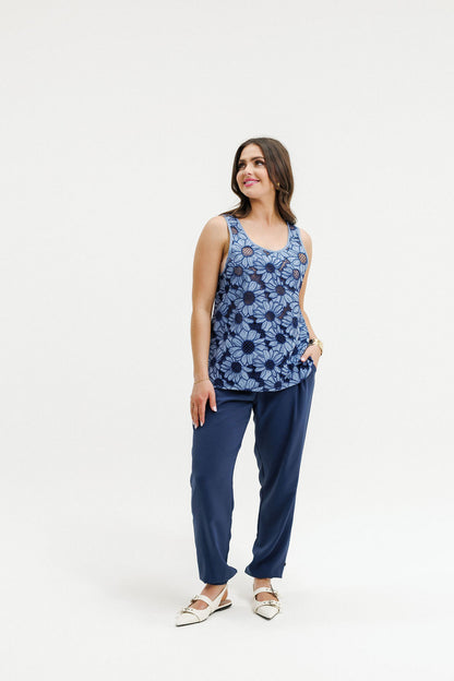 COMING SOON - Marlowe Singlet - Bluebell