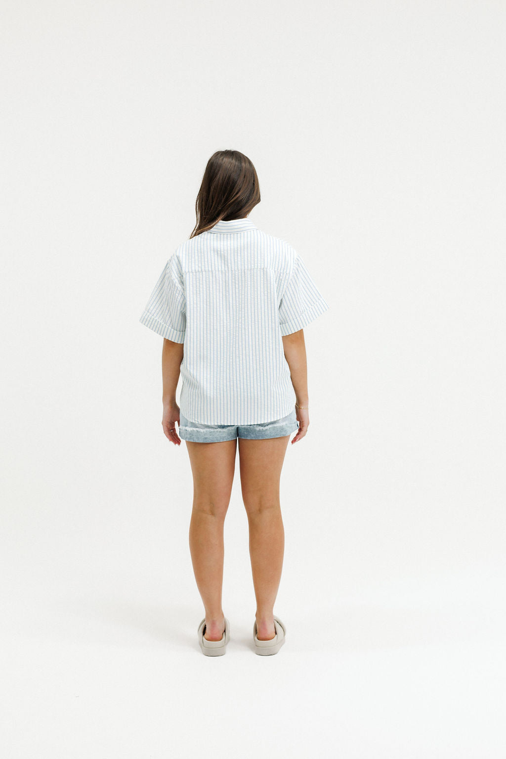COMING SOON - Ruby Shirt - Beach House Stripe