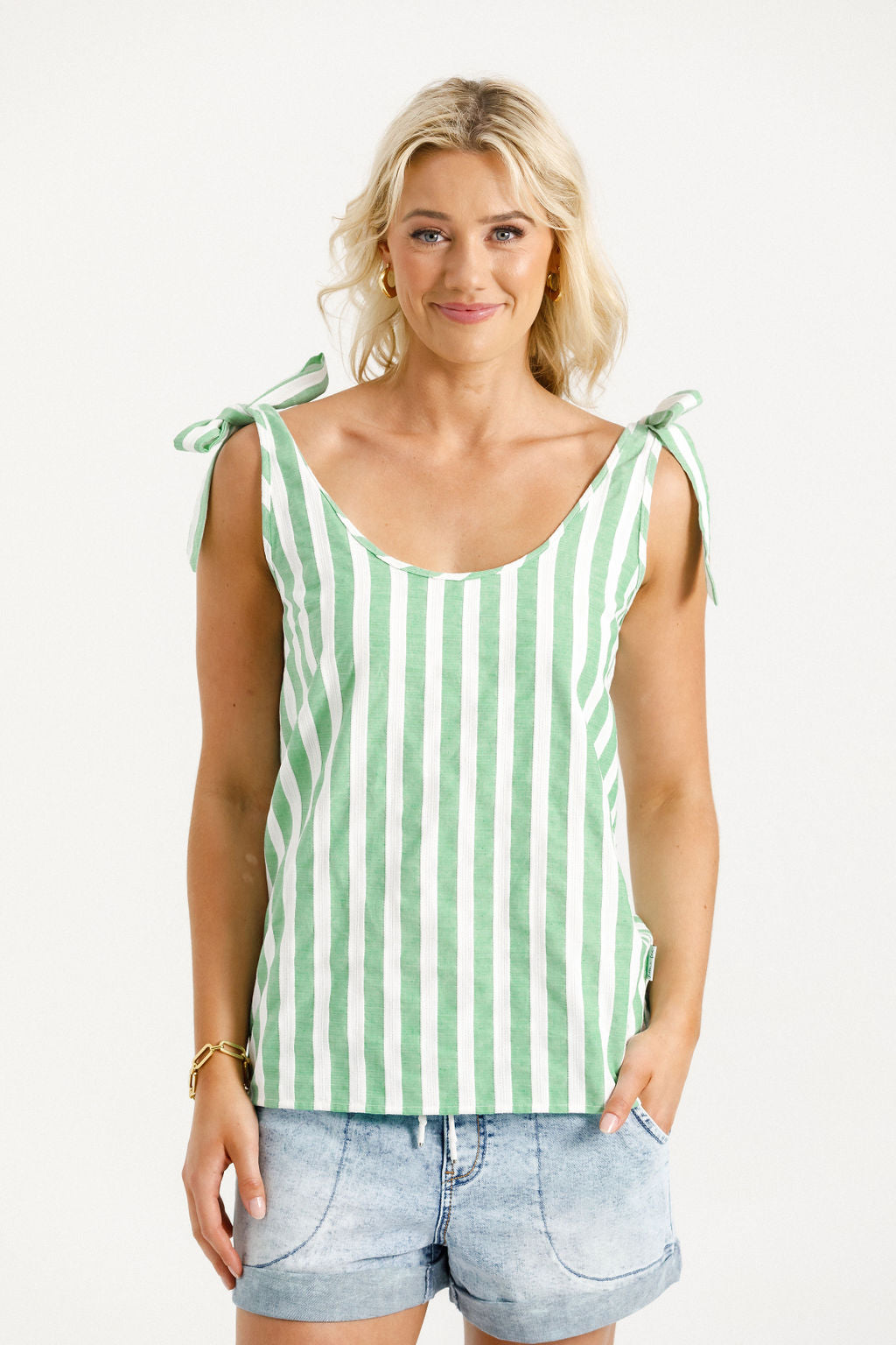 Andi Top - Apple Stripes