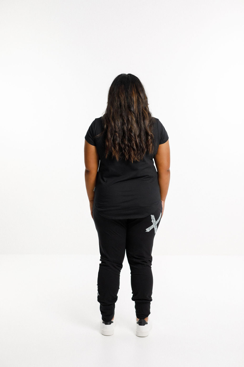 Apartment Pants - Sale - Black with Paper Plane X