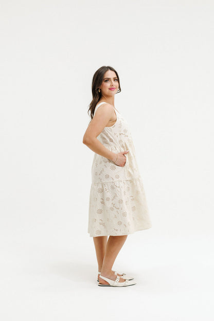 COMING SOON - Leona Dress - Coastal Daisies