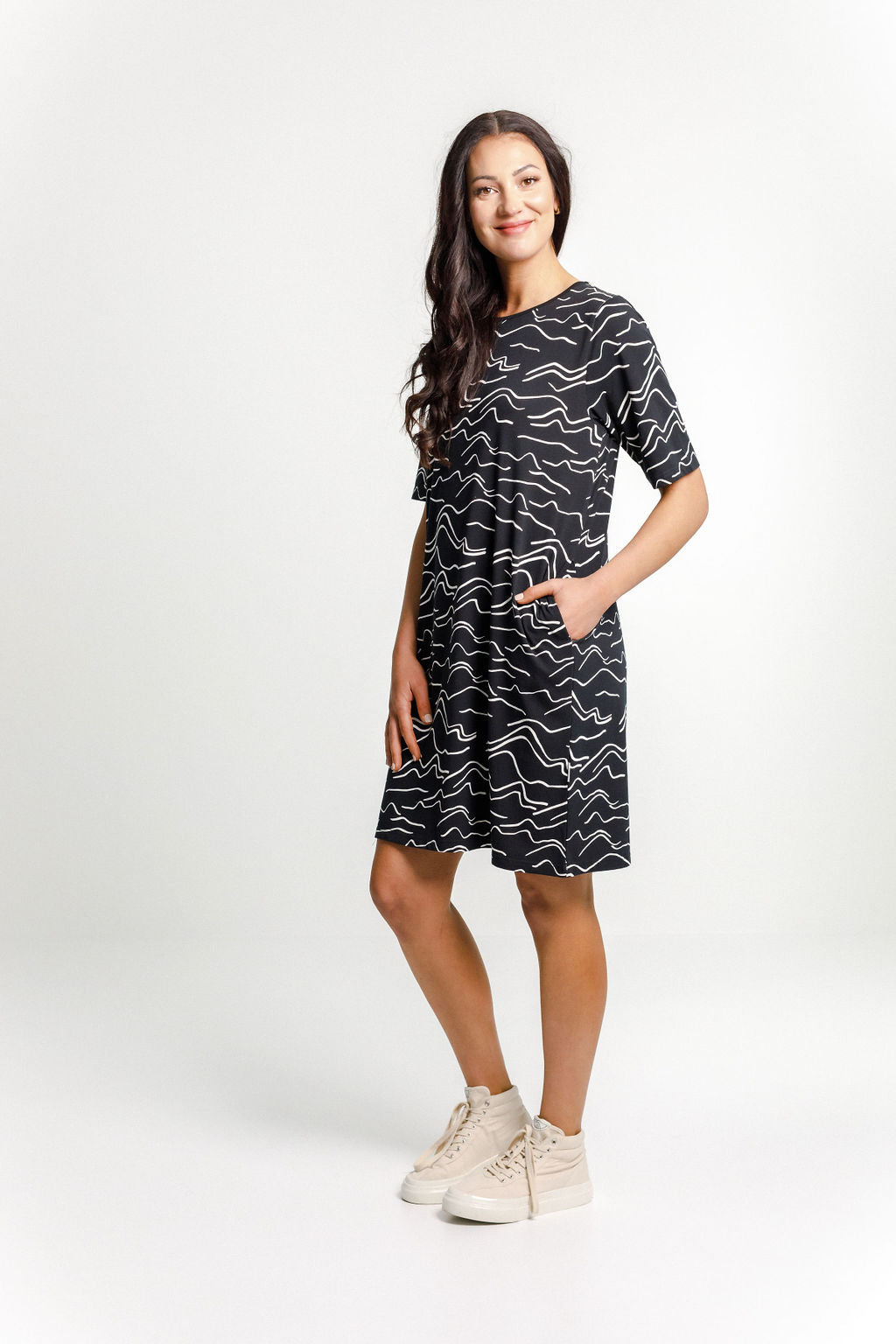 Kim Dress - Winter Weight - Sale - Mountains