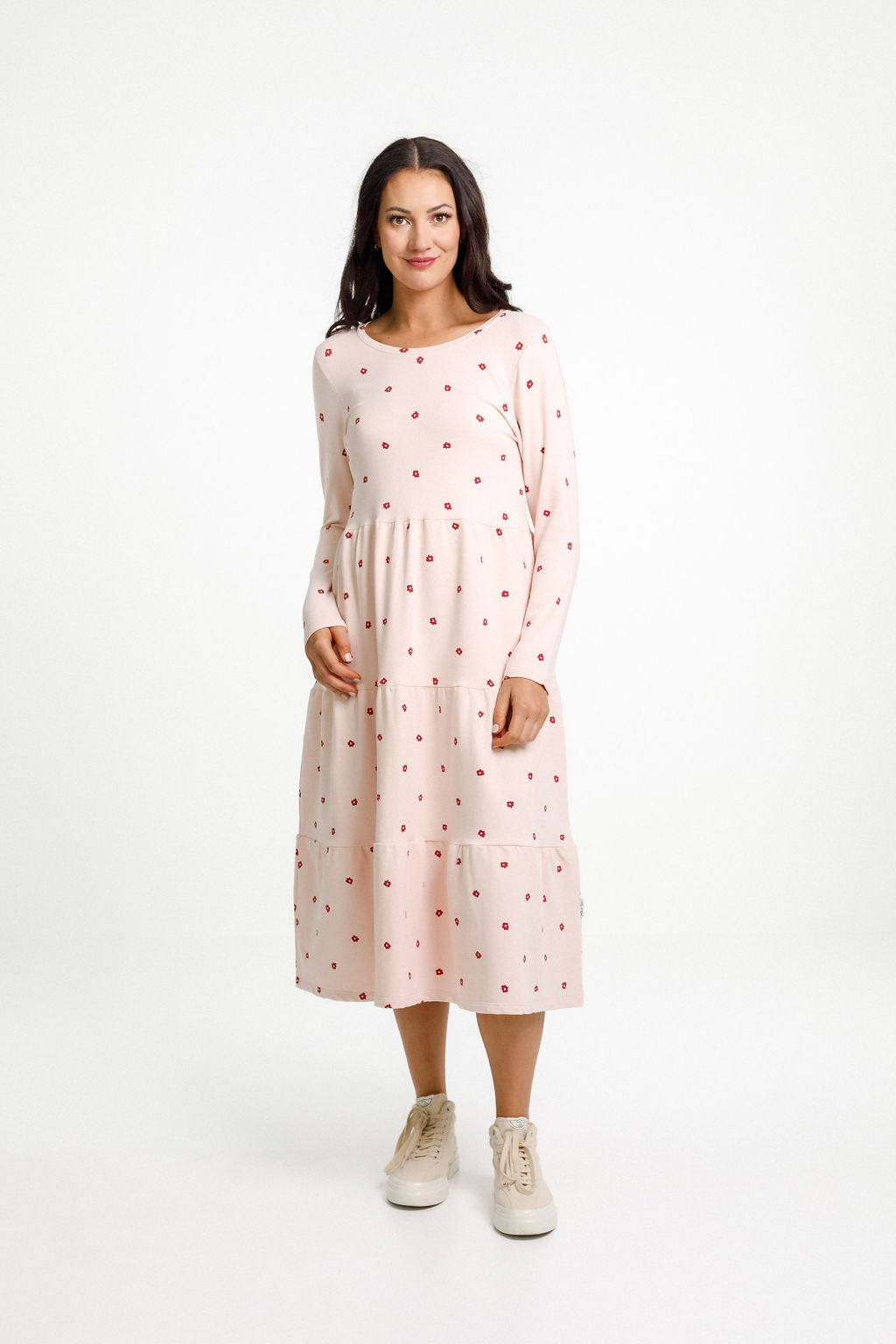 Long Sleeve Kendall Dress - Winter Weight - Sale - Tandoori Petals