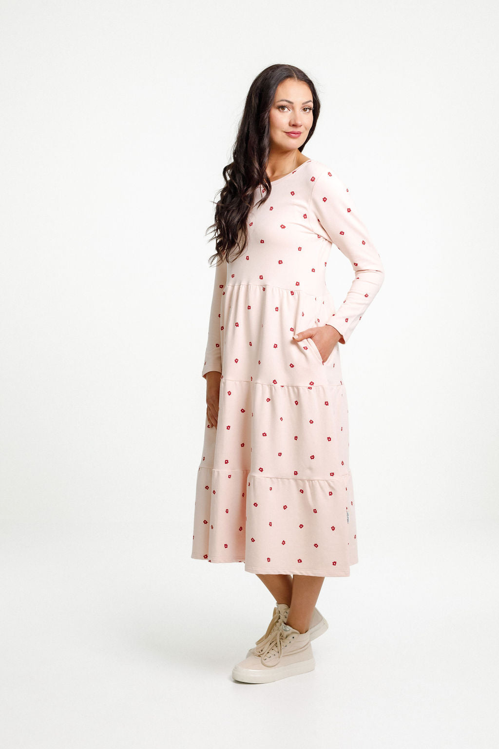 Long Sleeve Kendall Dress - Winter Weight - Sale - Tandoori Petals