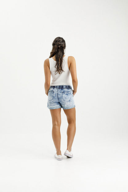 Lagoon Denim Shorts - Snow Wash