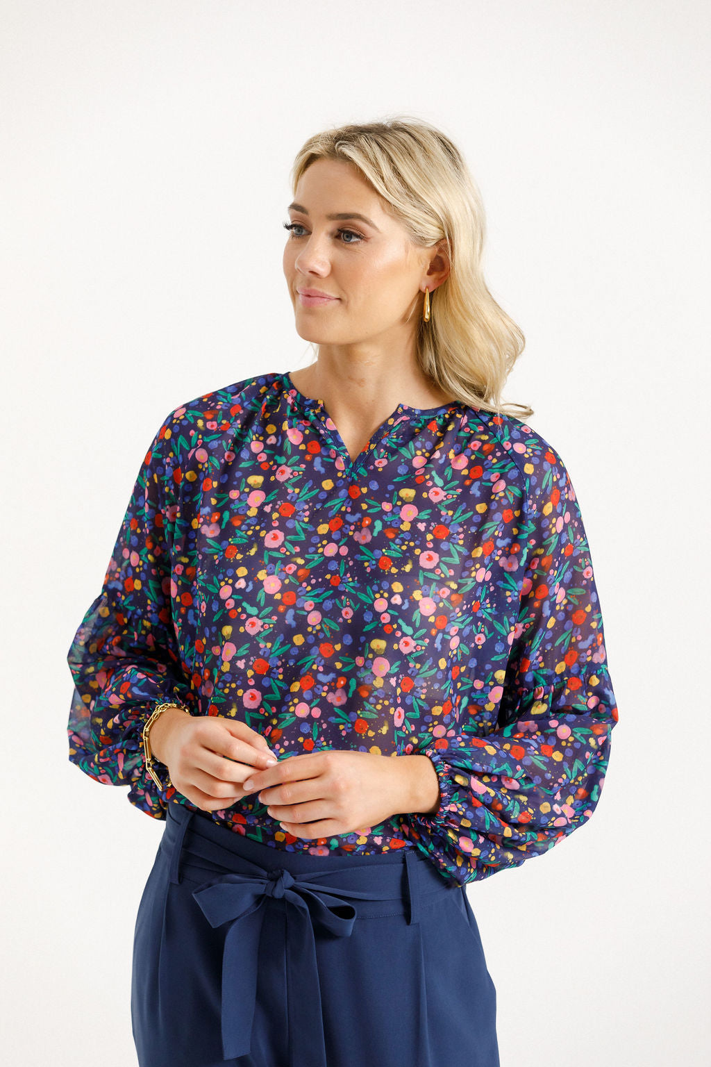 Coming Soon - Evie Top - Spring Blossoms
