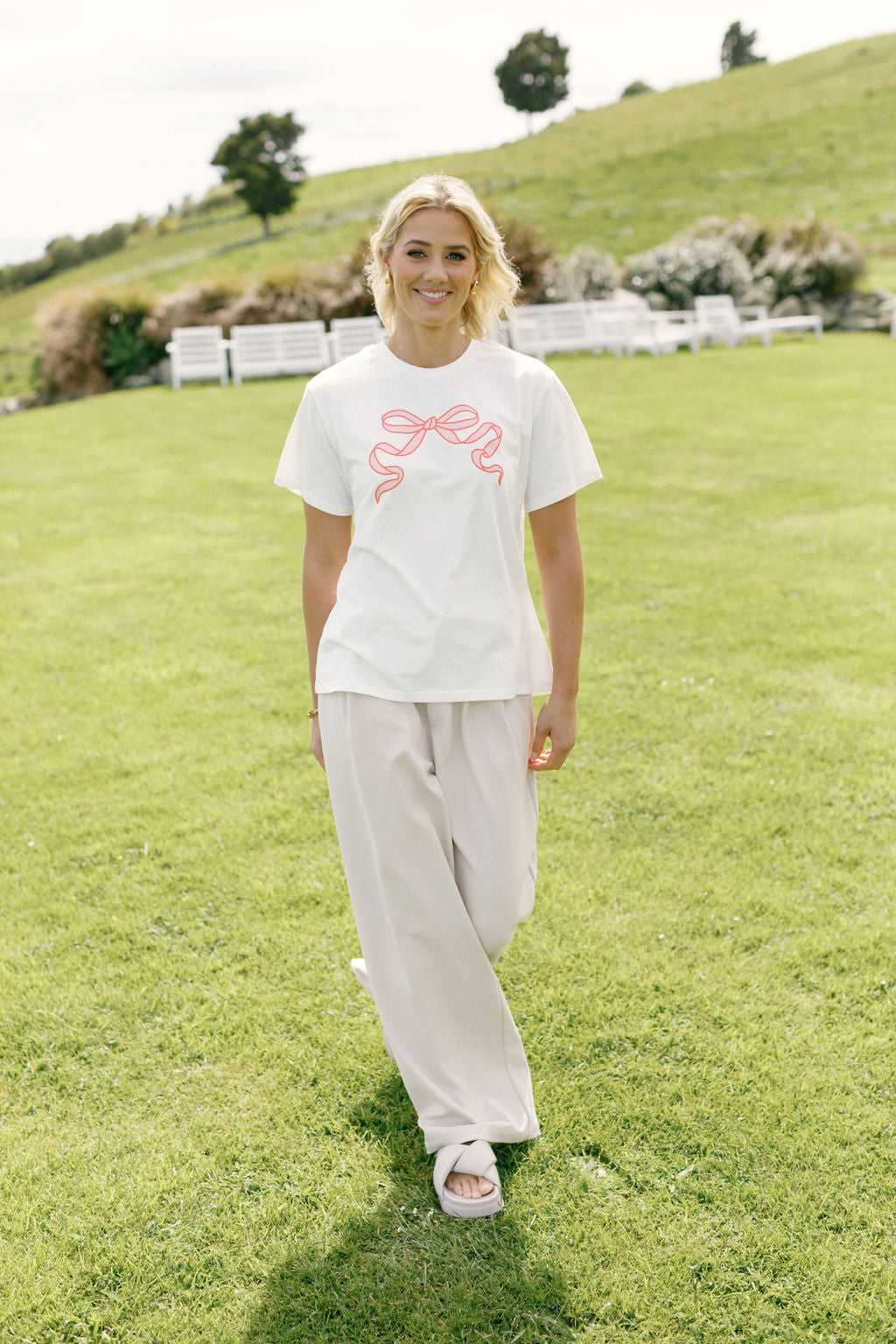 Finley Pants - Ivory