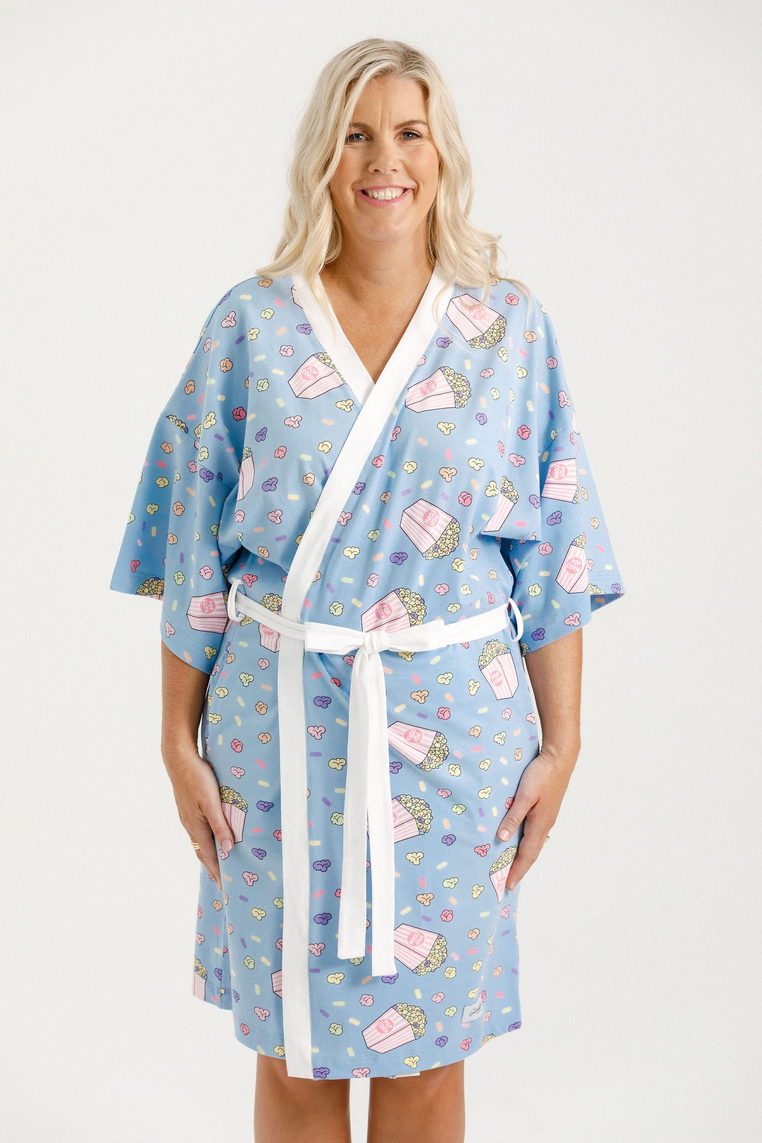 Short Robe - Popcorn