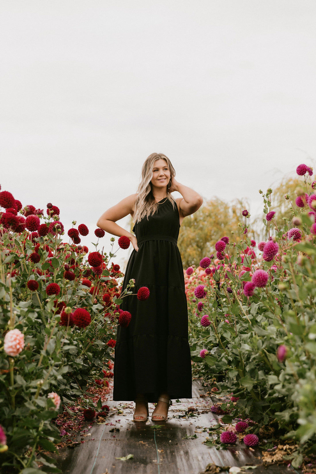 Tiffany Maxi Dress - Black