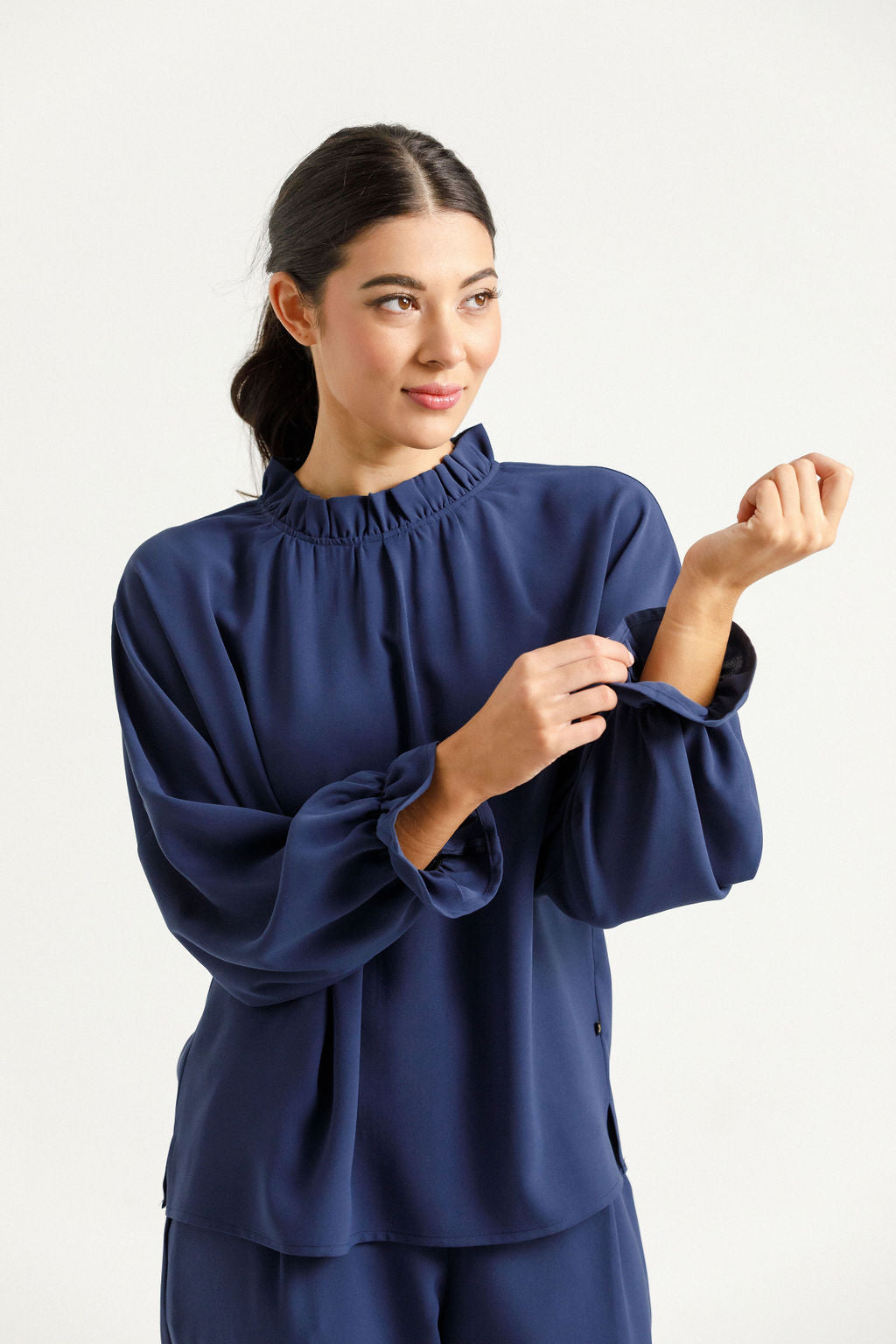 Flynn Top - Indigo Blue