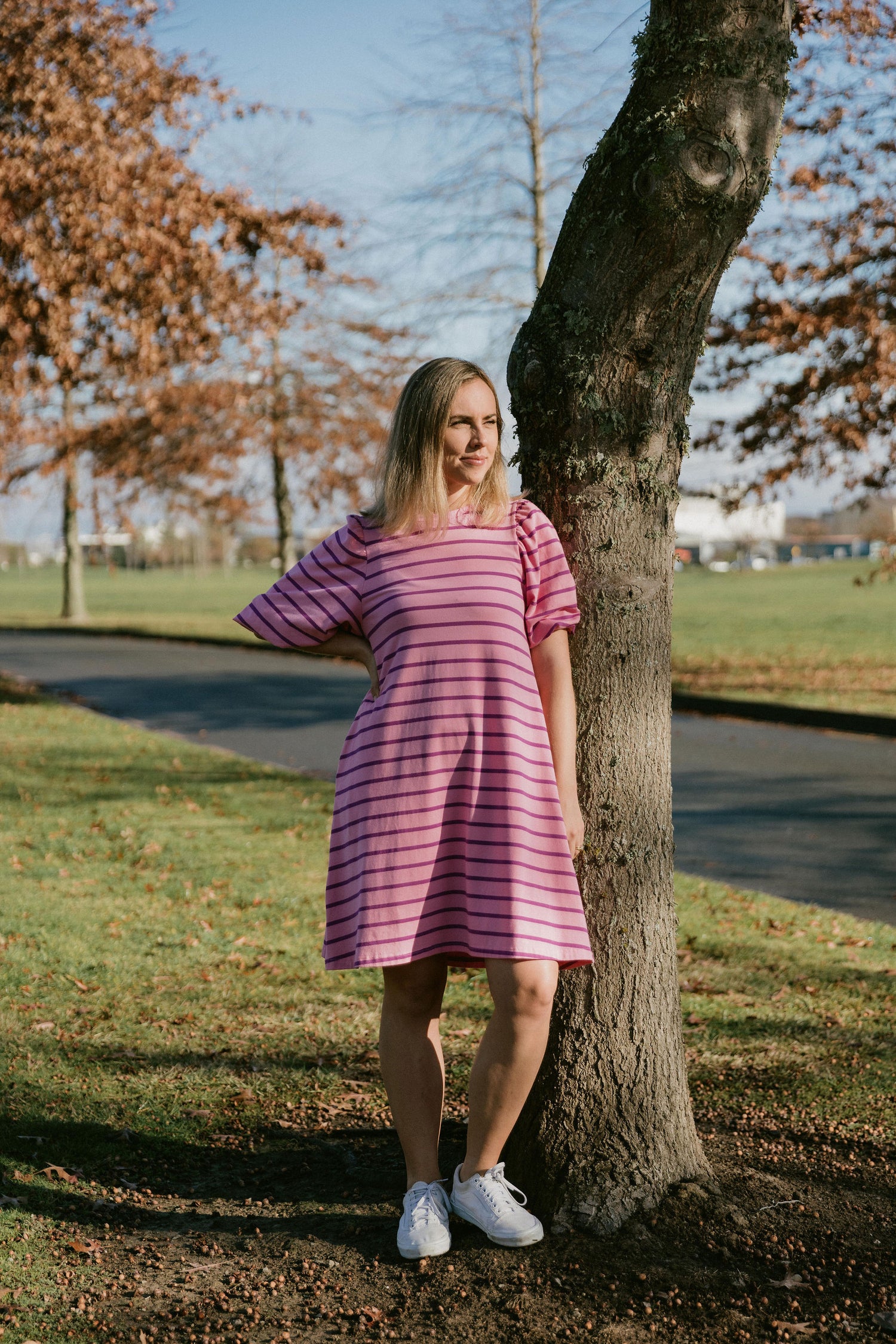 Ivy Dress - Candy Stripe