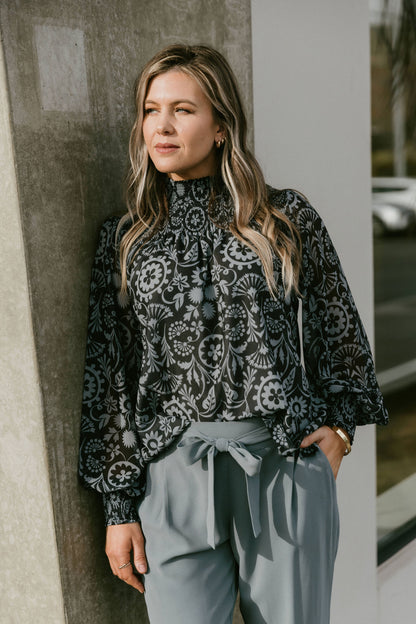Charlotte Top - Damask