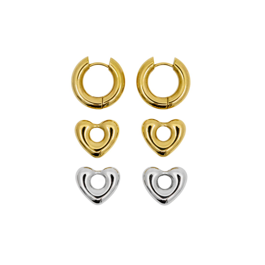 ROMEO EARRINGS - Gold