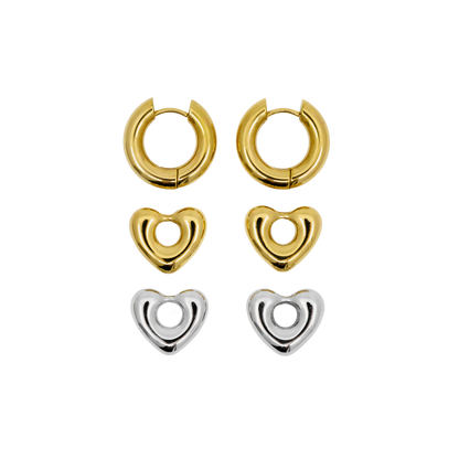 ROMEO EARRINGS - Gold