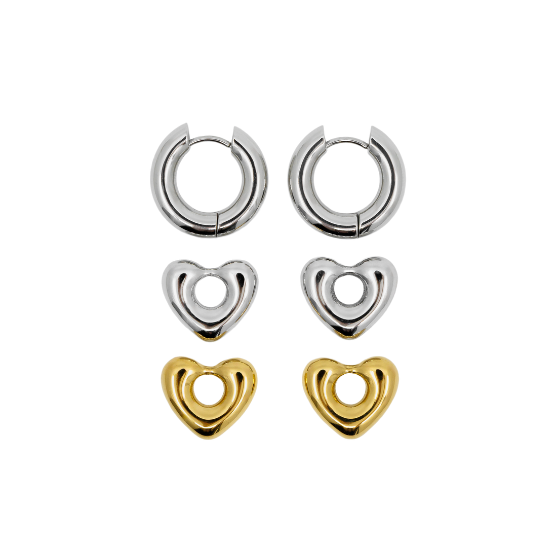 ROMEO EARRINGS - Silver