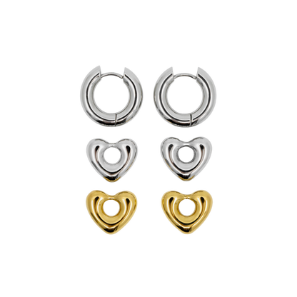 ROMEO EARRINGS - Silver
