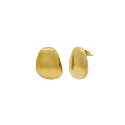 PEBBLE EARRINGS - Gold