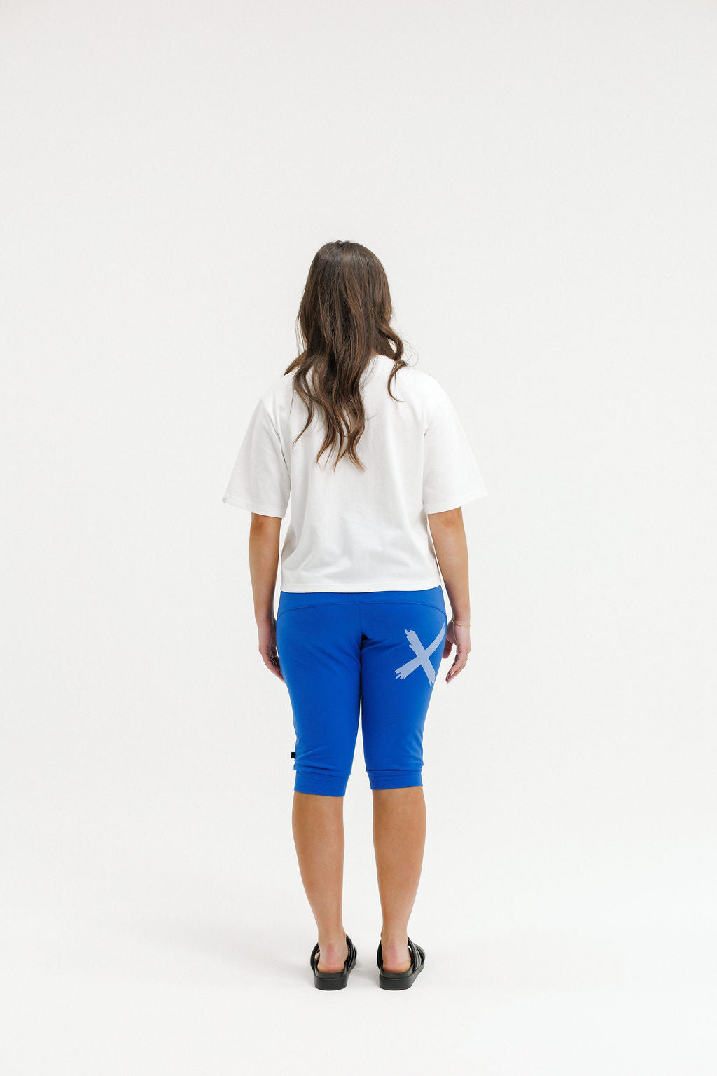 COMING SOON - 3/4 Apartment Pants - Coastal Blue with Mist X