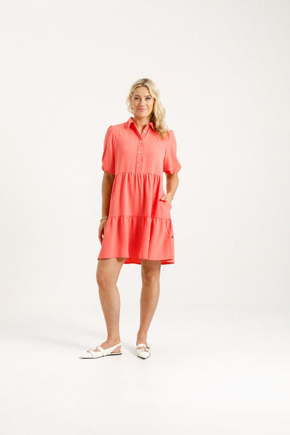 Coming Soon - Khloe Mini Dress - Berry