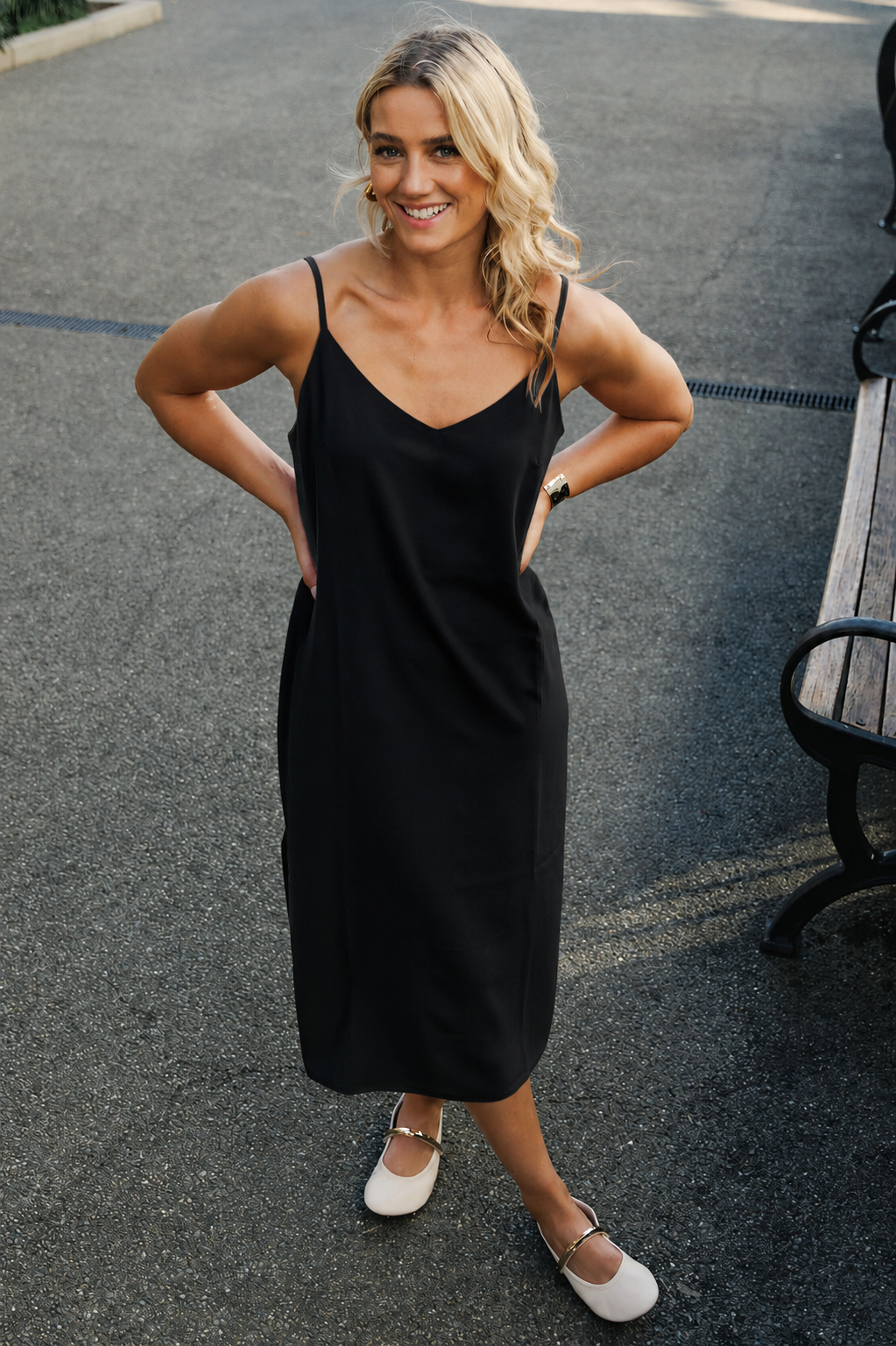 Slide Dress - Black