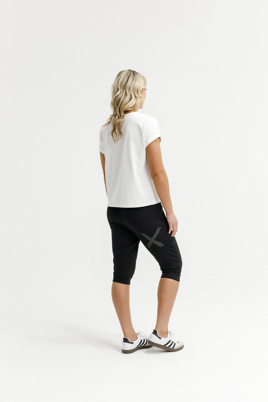 3/4 Apartment Pants - Black with Matte Black X